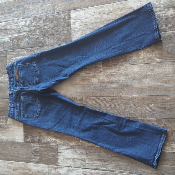 COWGIRL TUFF "Just Tuff" bootcut horseback riding jeans style#JTUFMW sz 27x32L - Picture 8 of 16